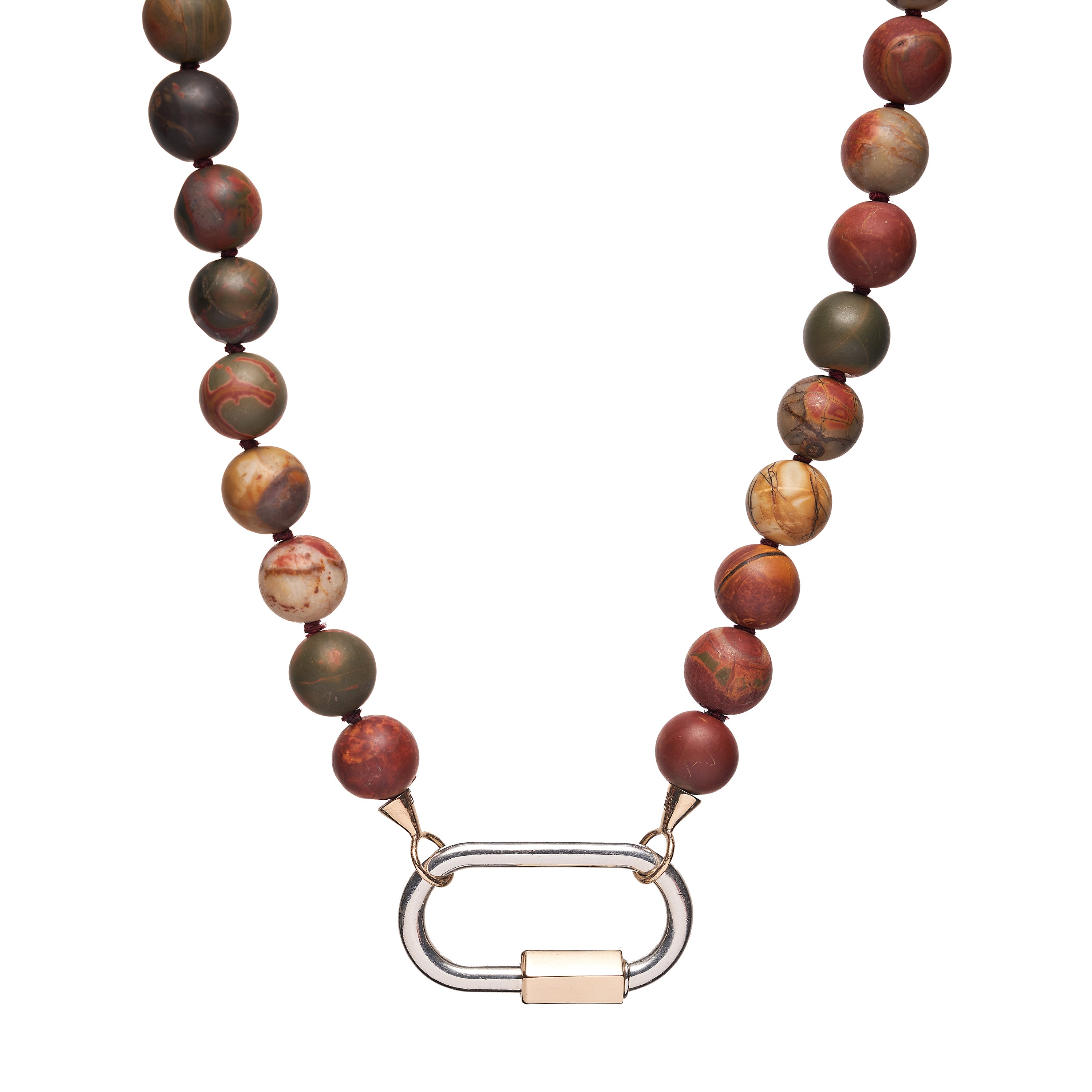 Marla Aaron 14k Imperial Jasper Strand