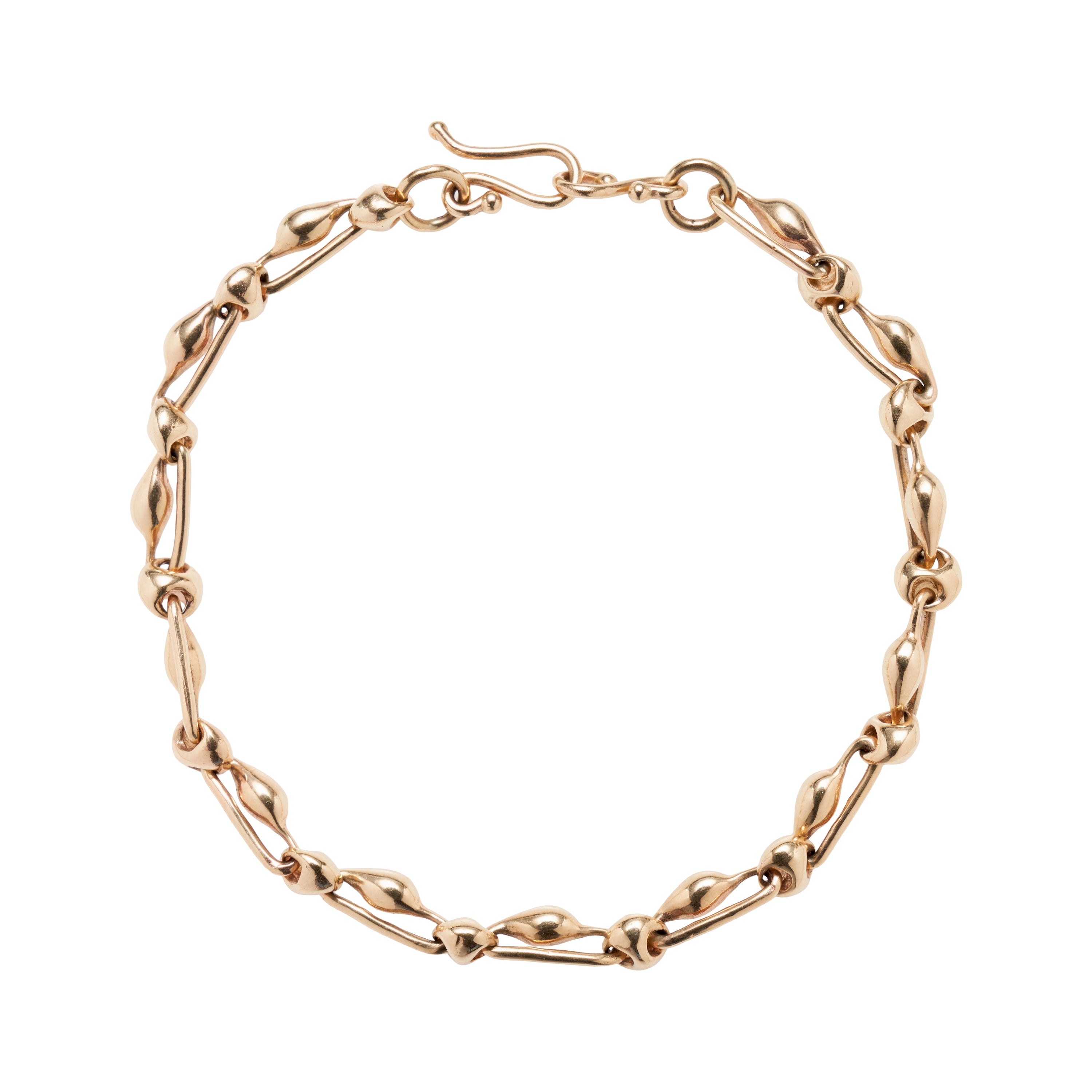 TenThousandThings 10k Organic Link Bracelet