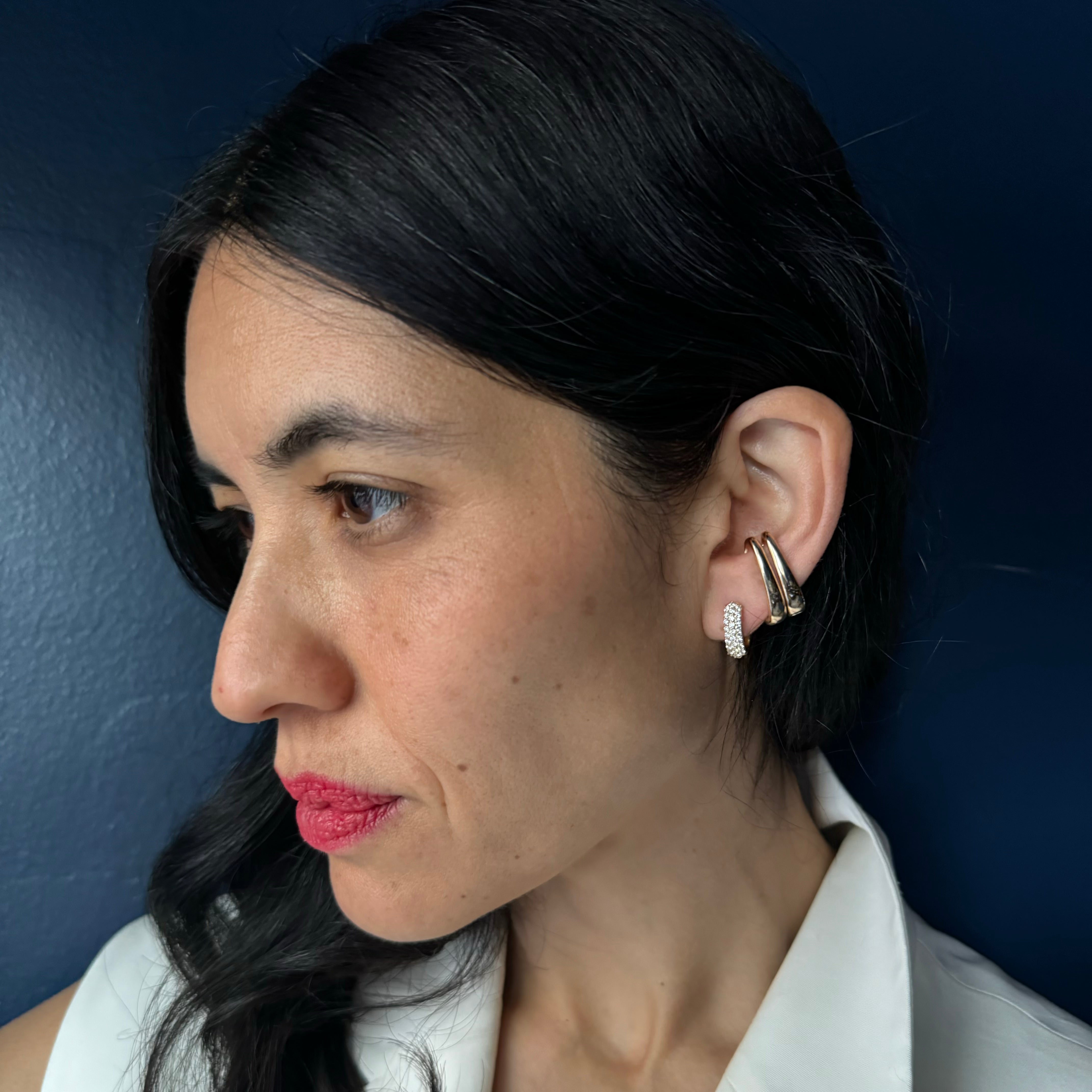 Marla Aaron 14k Yellow Gold Pierceless Ear Cuff