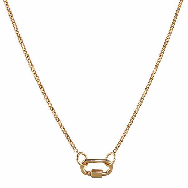 Marla Aaron 14k Yellow Gold Fine Curb Link Chain