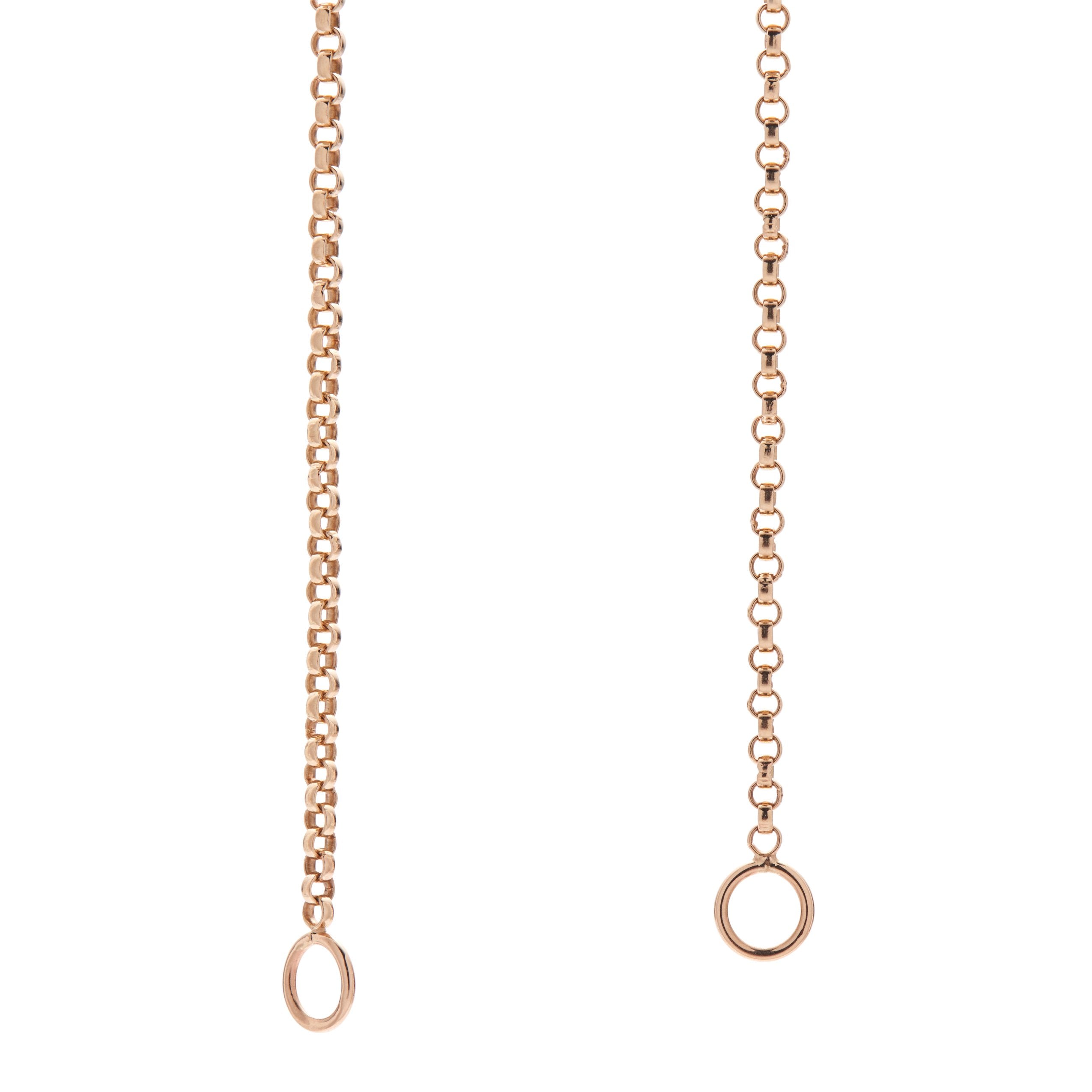 Marla Aaron 14k Yellow Gold Rolo Chain