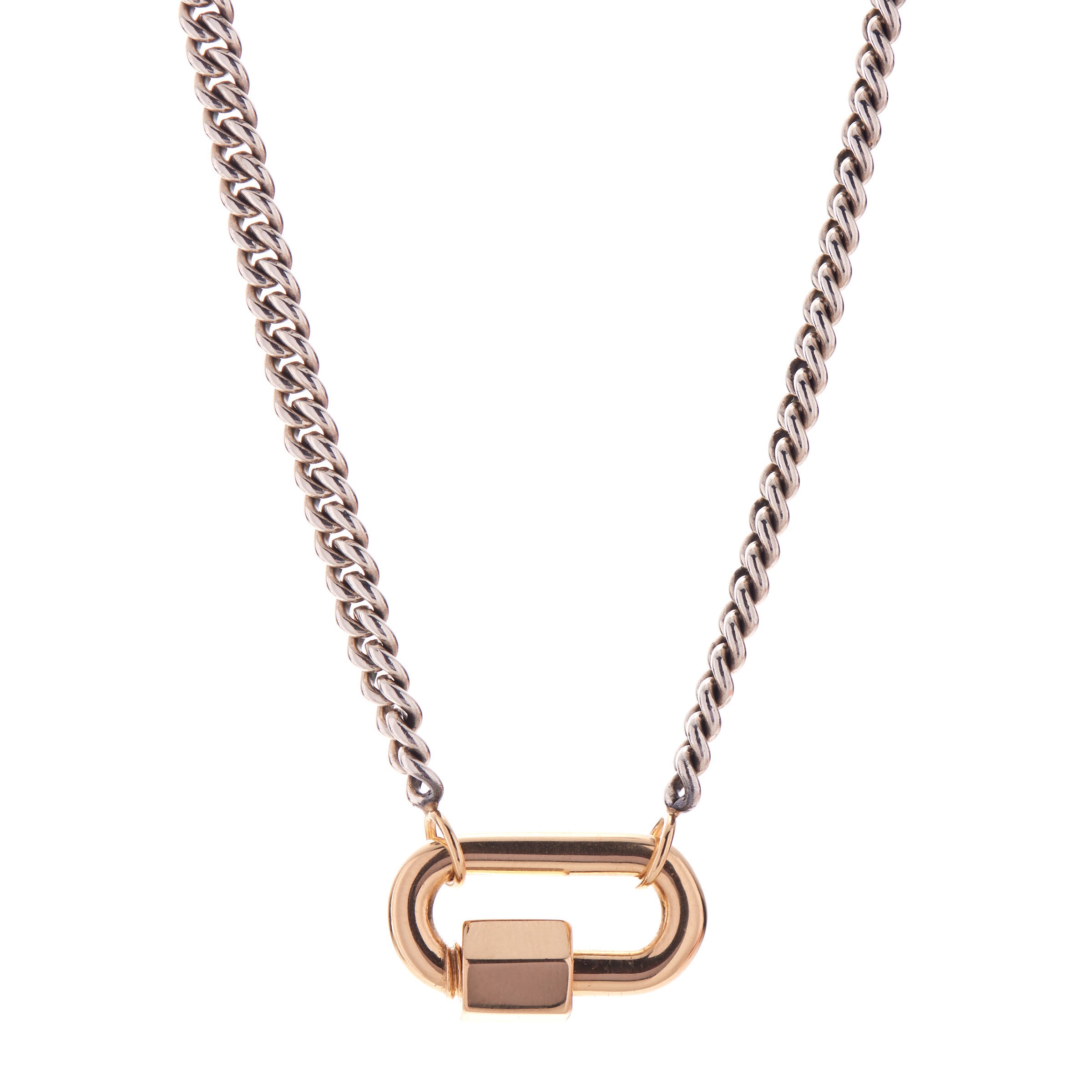 Marla Aaron 14k Yellow Gold Chubby Medium Lock