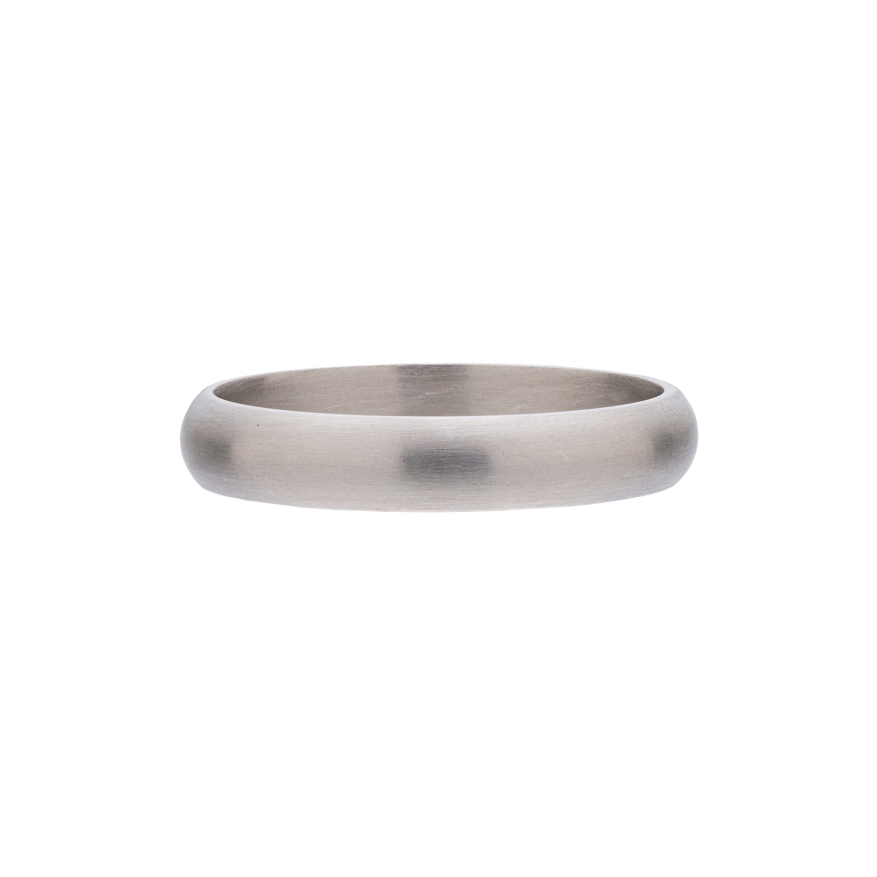 Métier Modern 14kt White Gold Classic Band - 4mm