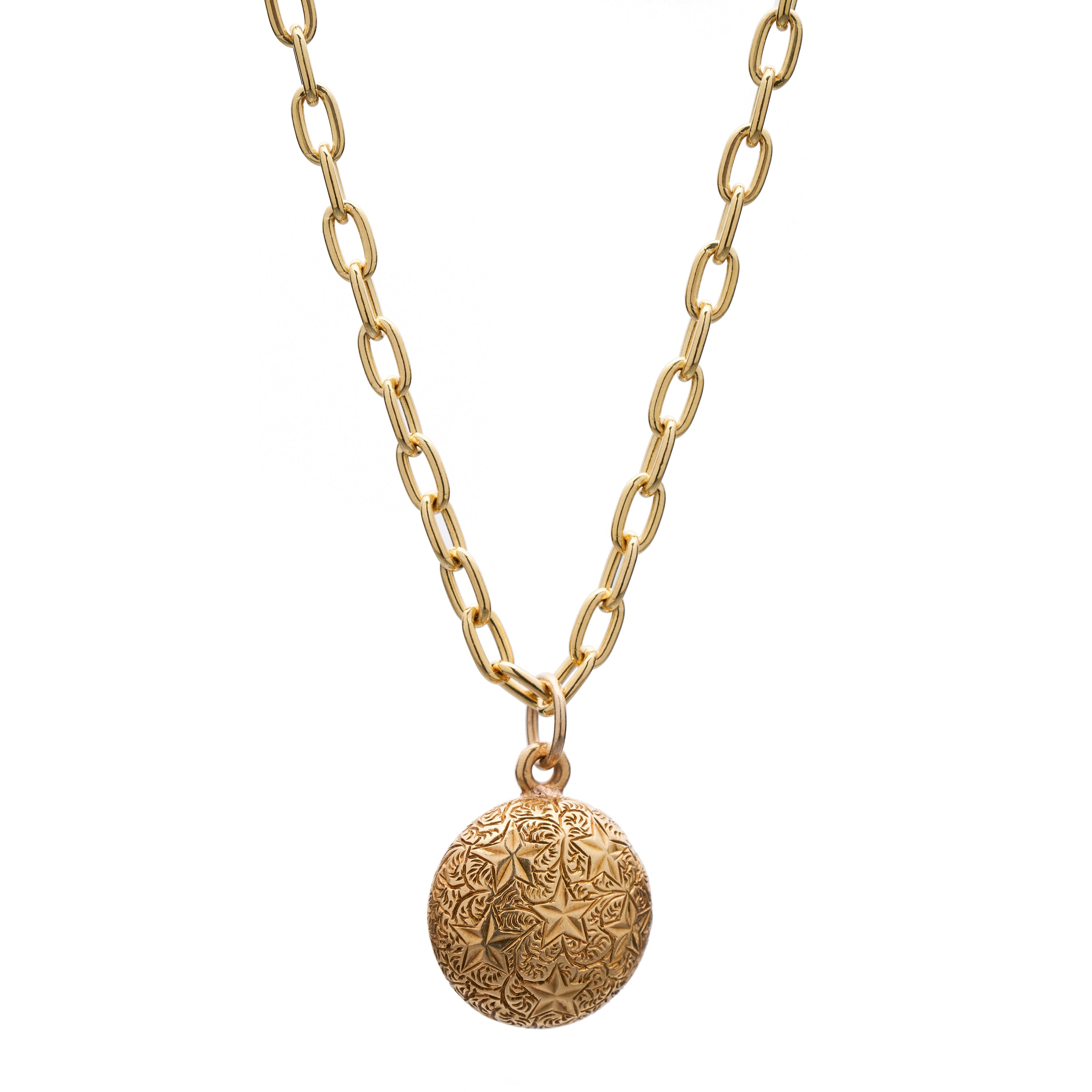Stephanie Windsor 14k 80mm Oval Chain