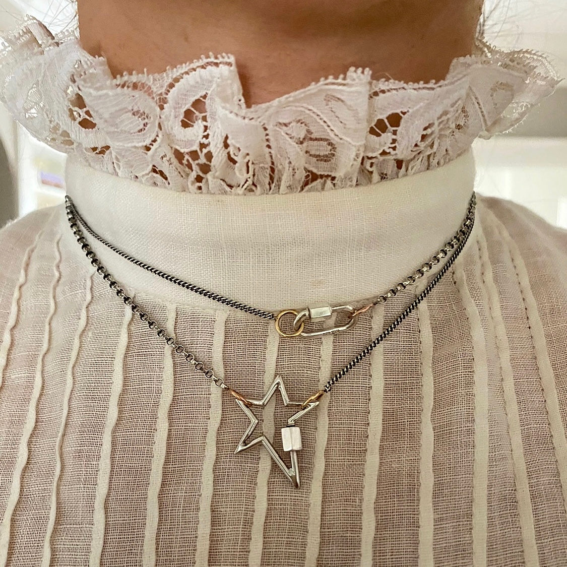 Marla Aaron Sterling Silver Baby Lock