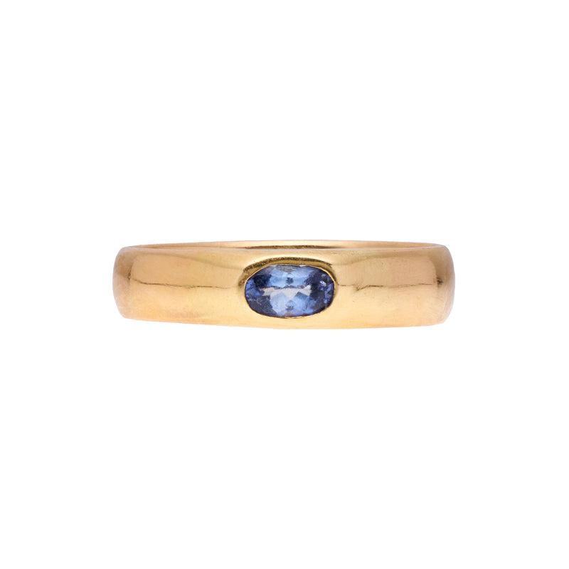 Antique 1920's 18k Sapphire Band Ring