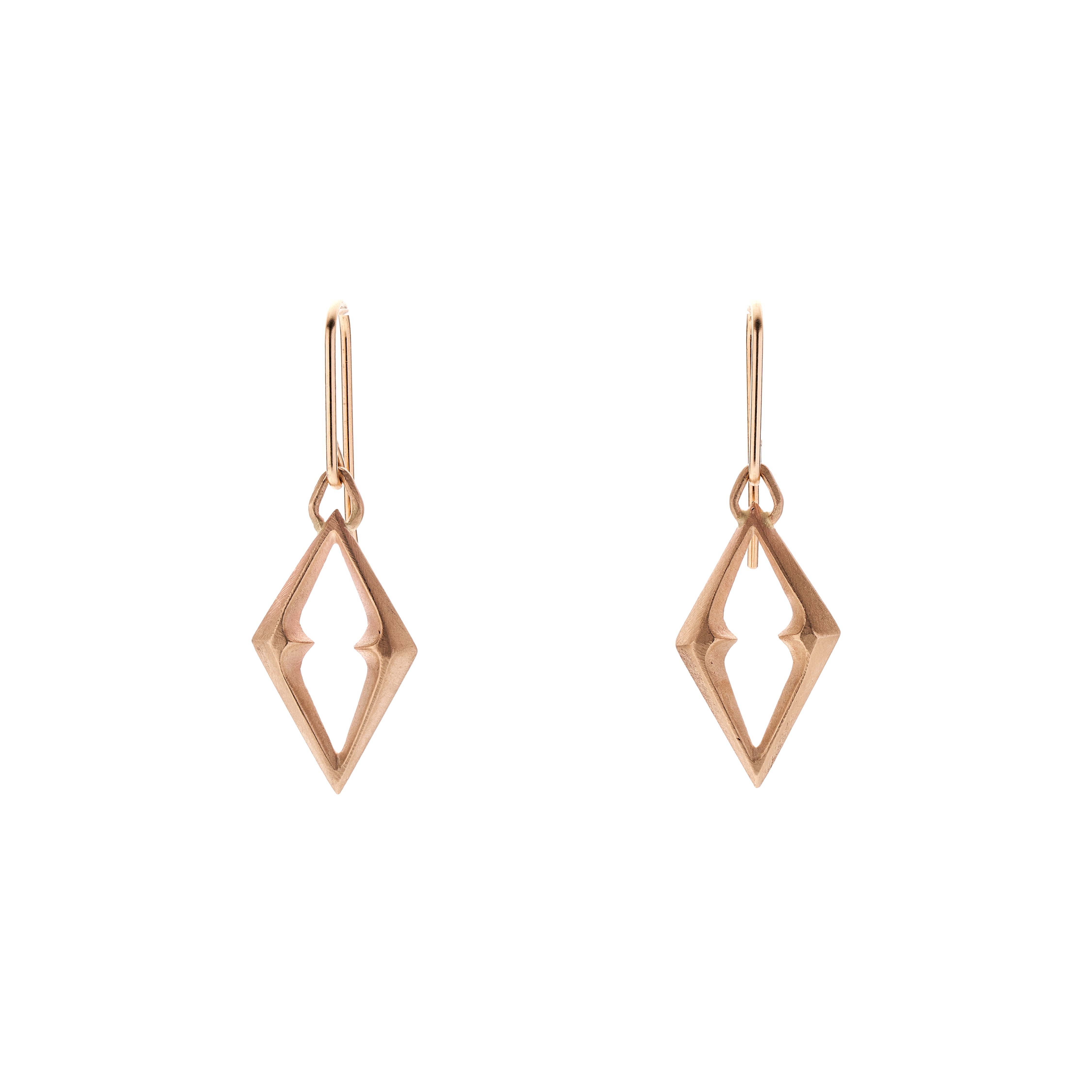 Gabriella Kiss 18k Small Open Link Earrings