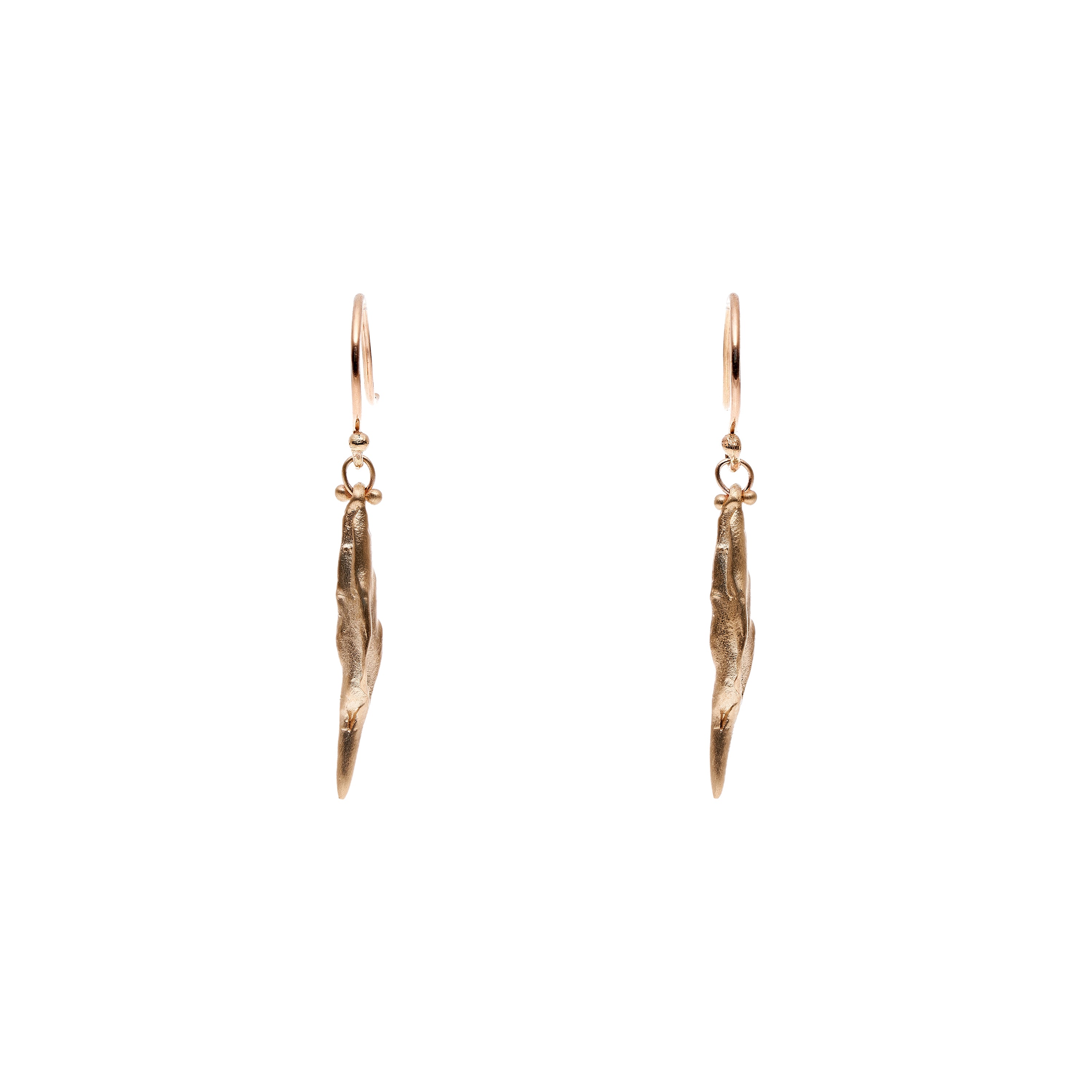 TenThousandThings 10k Little Spike Earrings