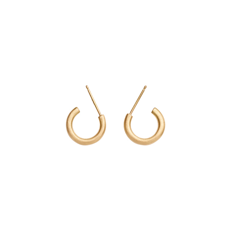 Marian Maurer 18k Puffy City Hoop Earrings