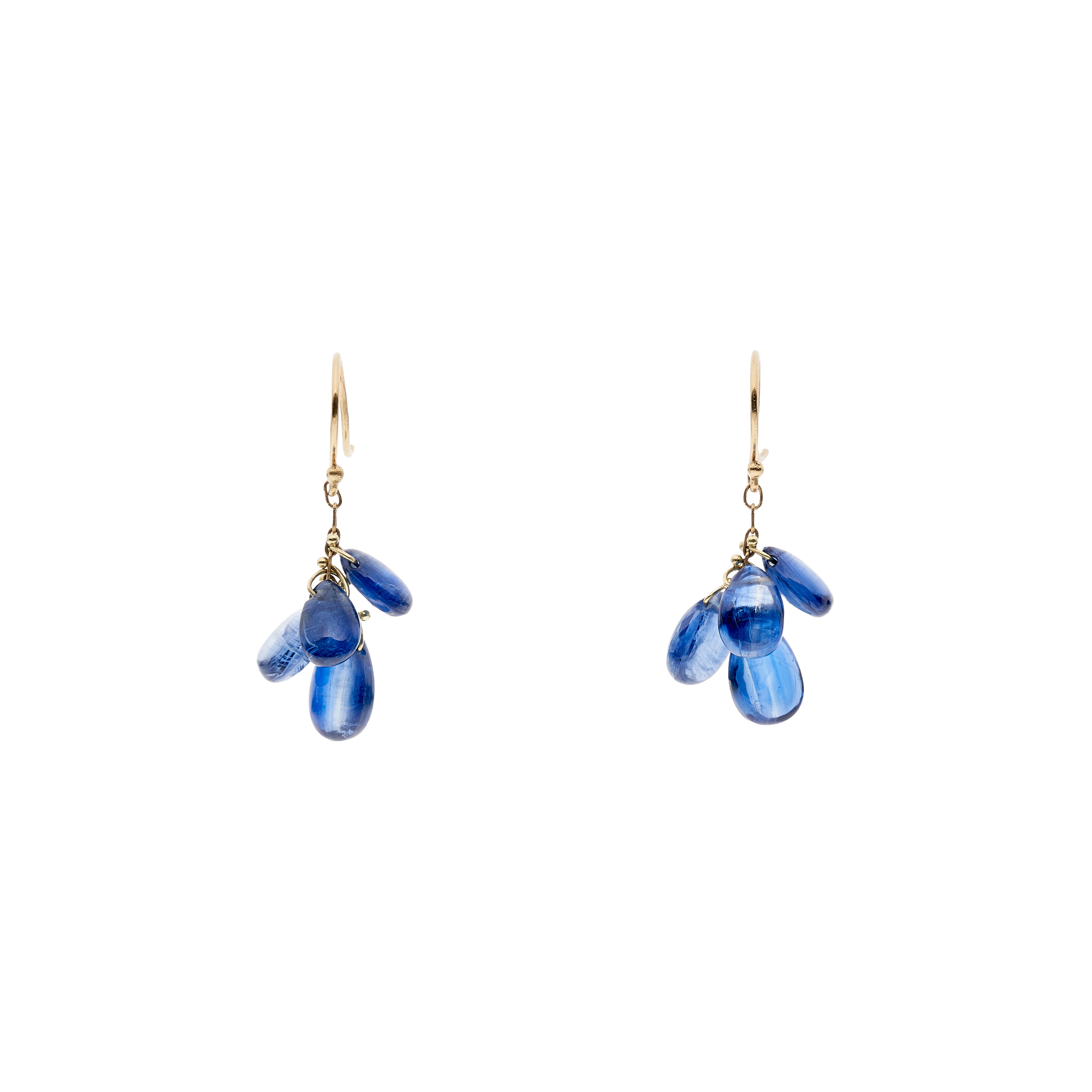 TenThousandThings 18k Kyanite Cluster Earrings