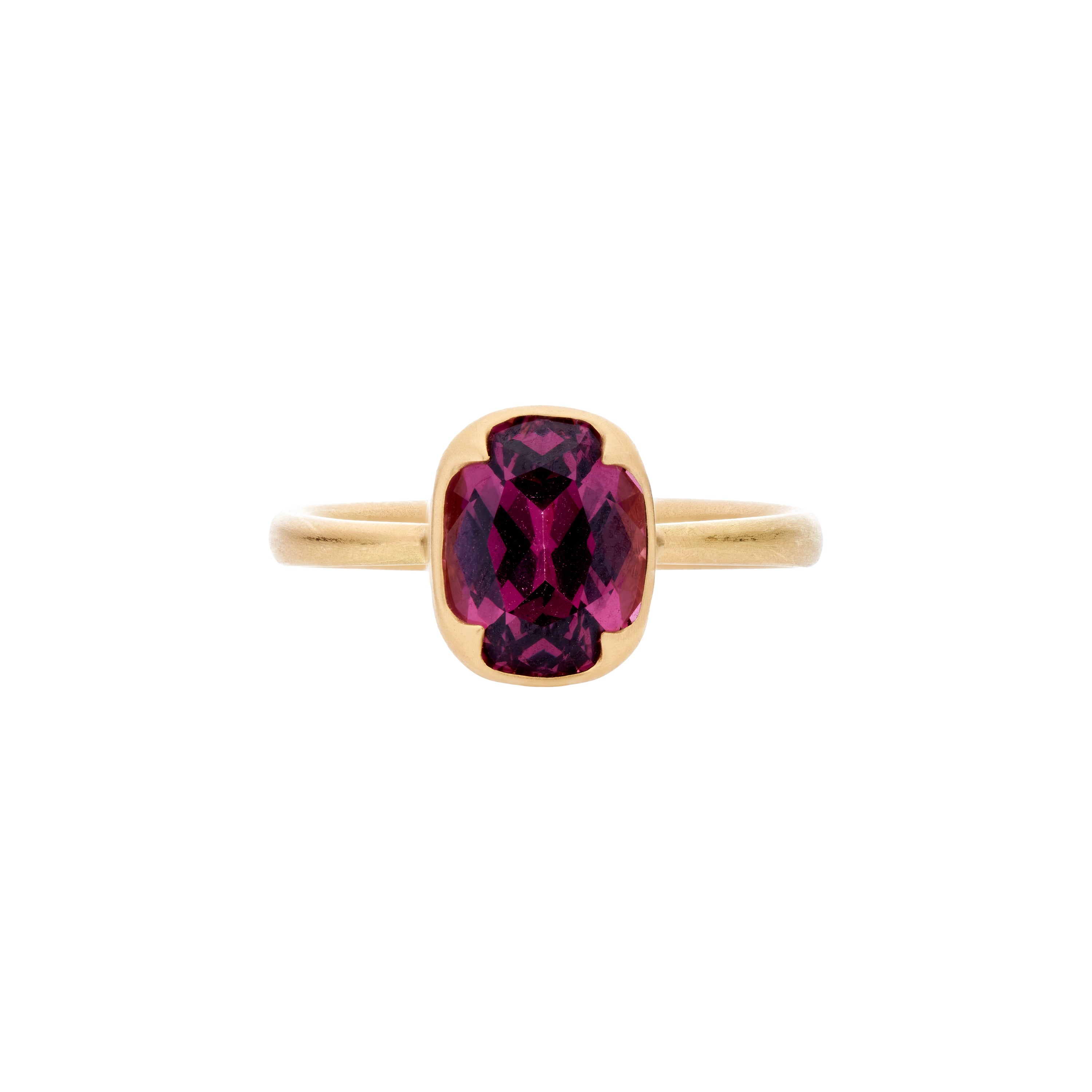 Gabriella Kiss 18k Deep Pink Spinel Ring- 2.46ct