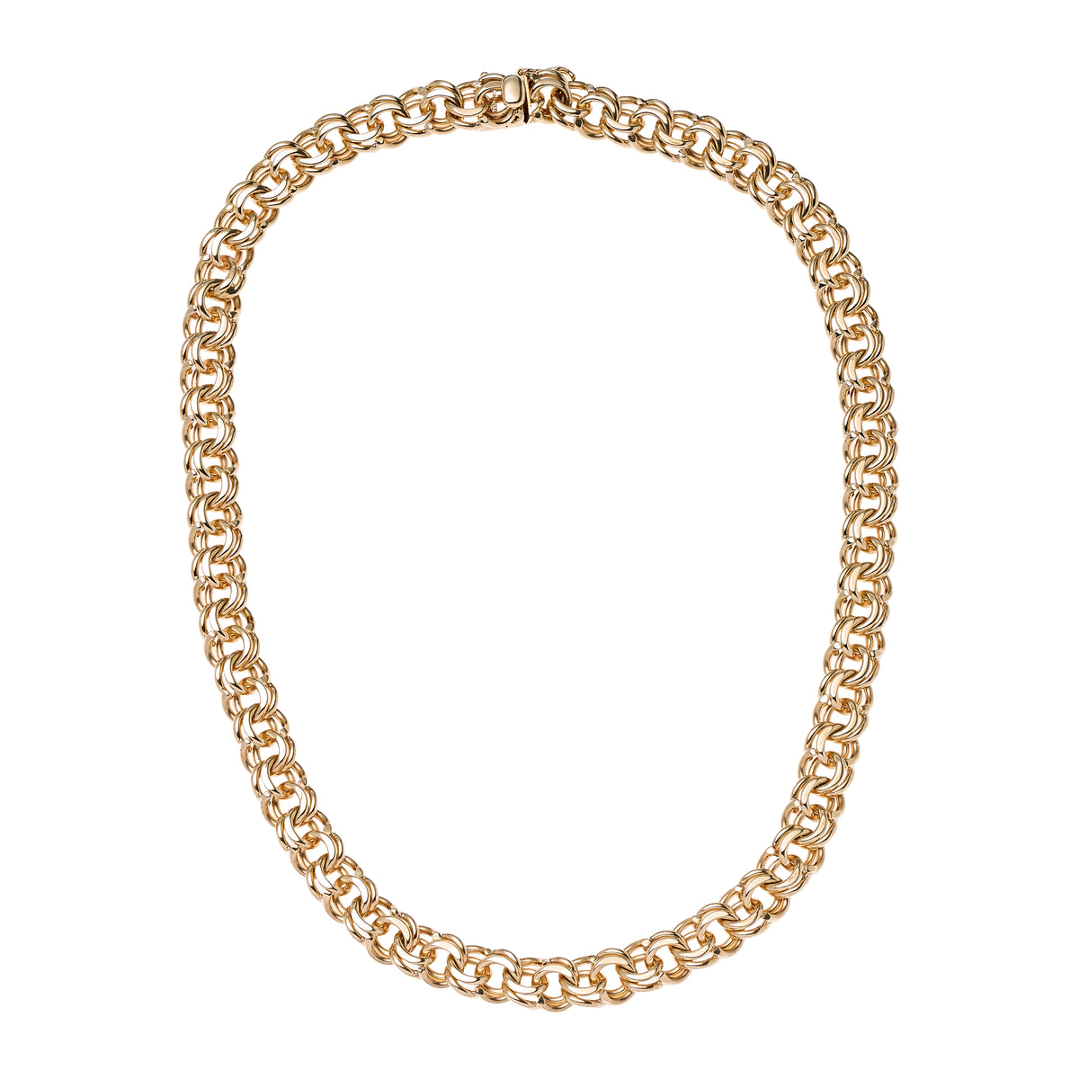 Vintage 14k Tiffany & Co Woven Link Collar Necklace