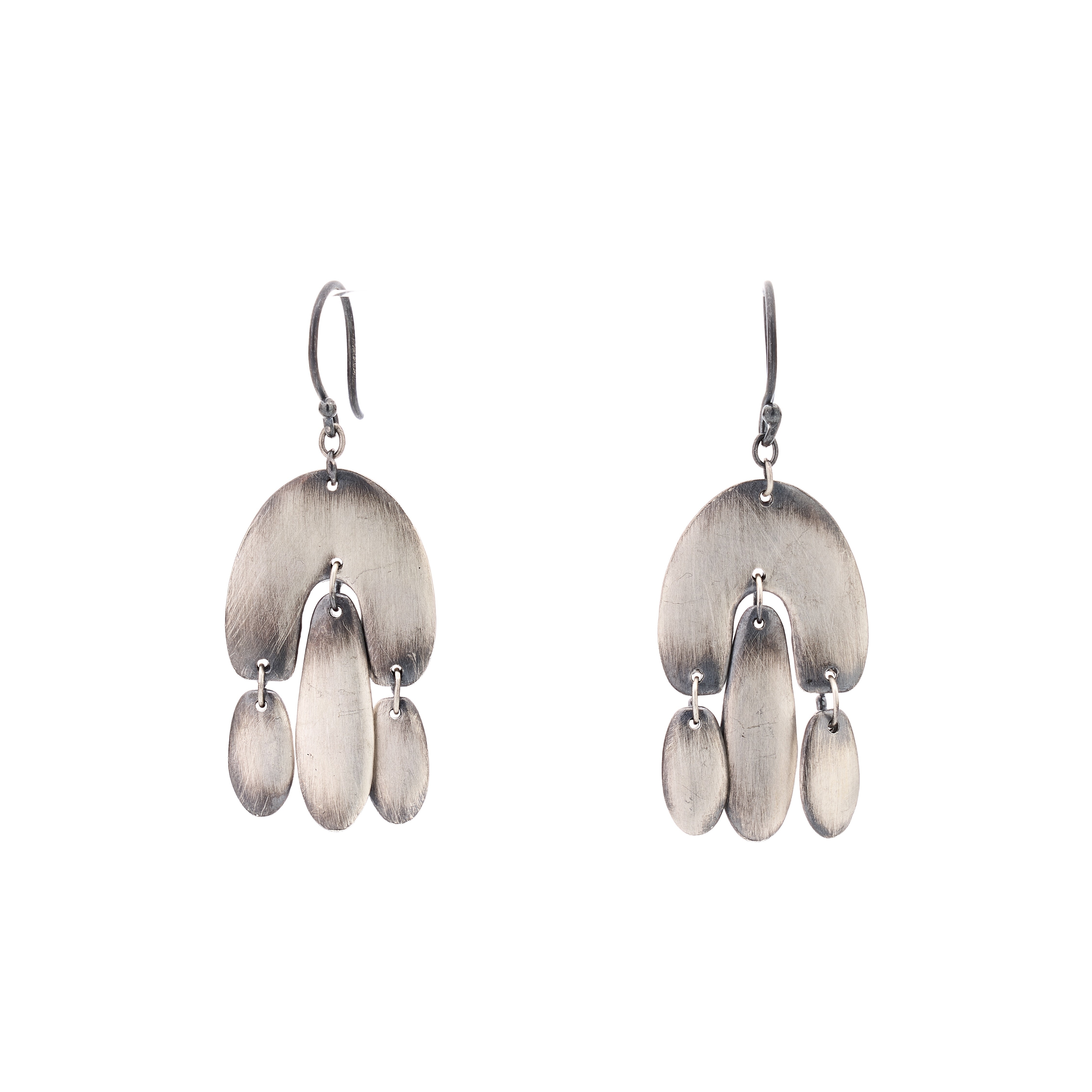 TenThousandThings Silver Mini Chandelier Earrings