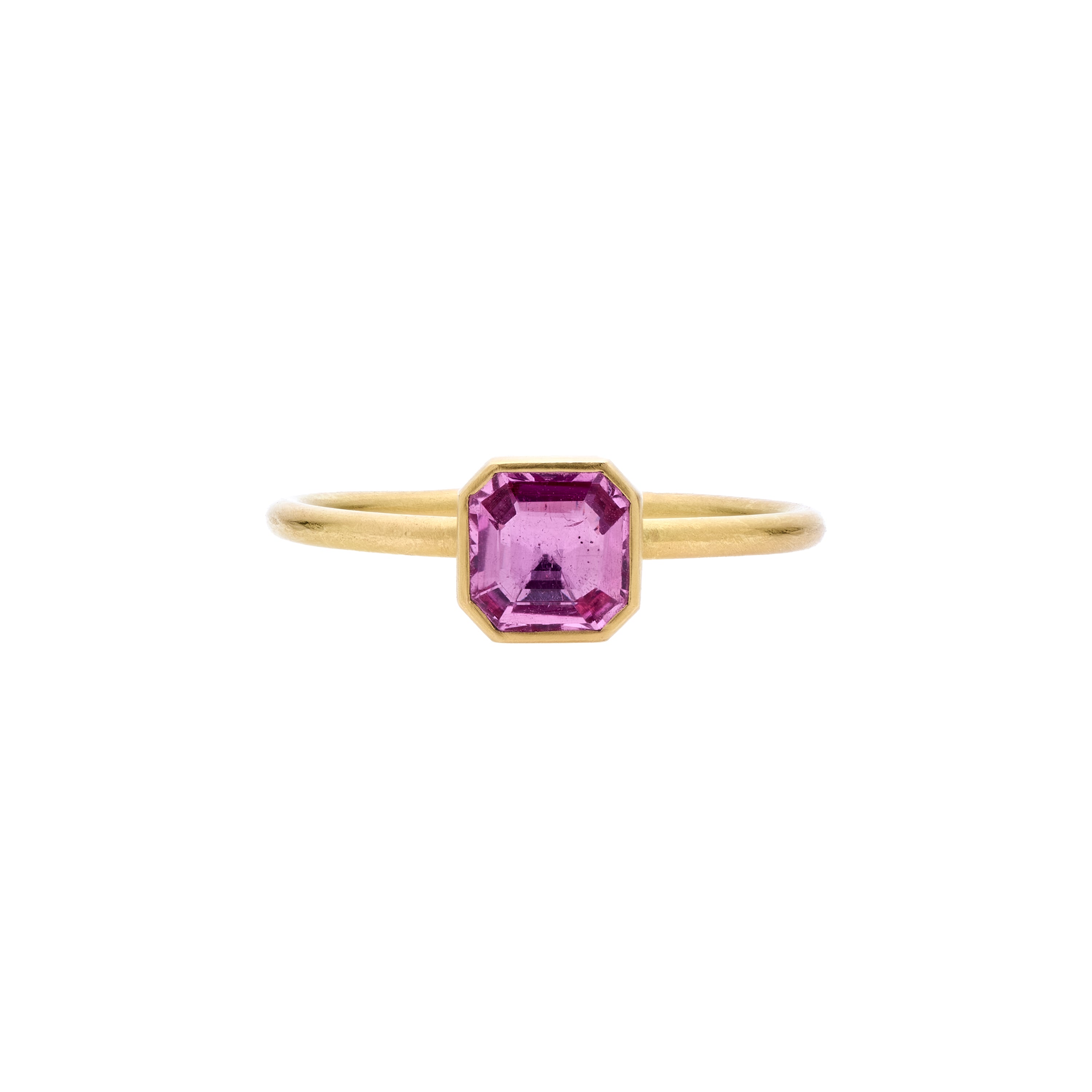 Gabriella Kiss 18k Natural Pink Sapphire Ring - 1.2ct