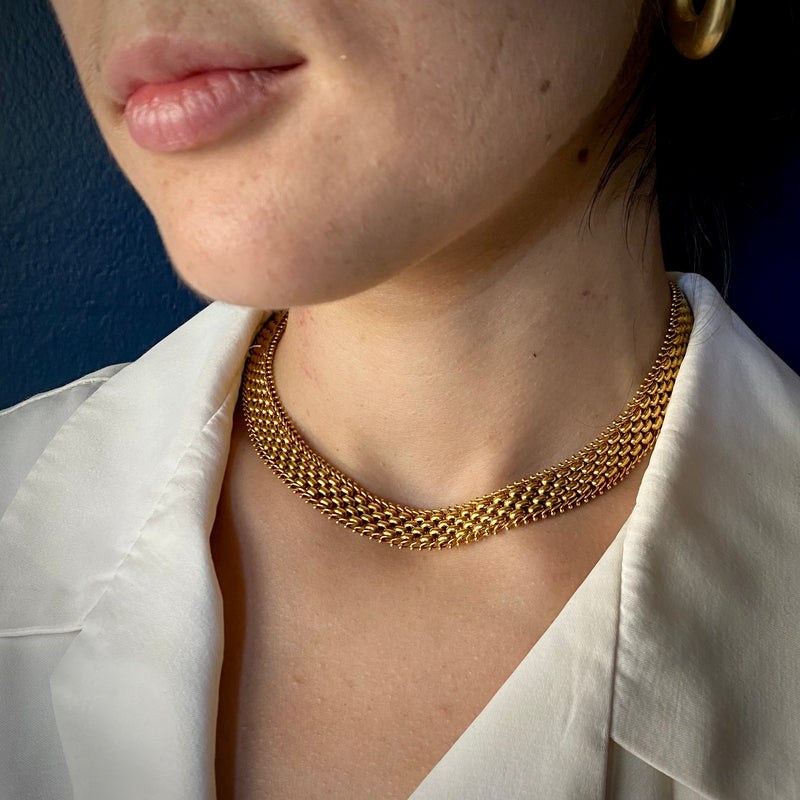 Antique Victorian 18k Collar- 16"