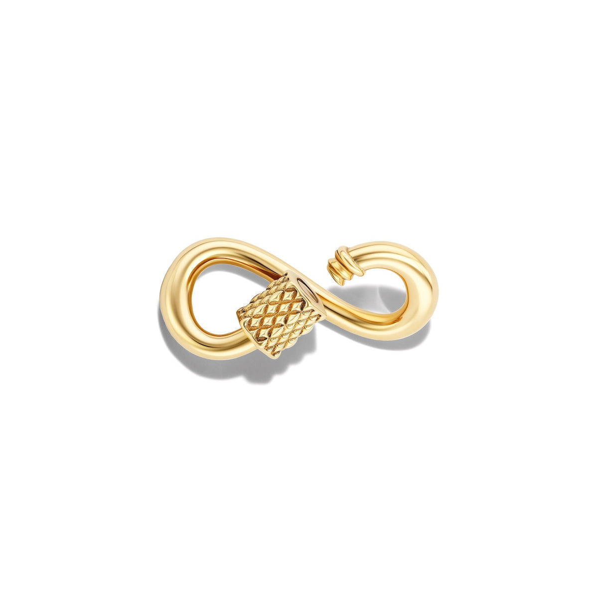 Marla Aaron 14k Yellow Gold Baby DNA Lock