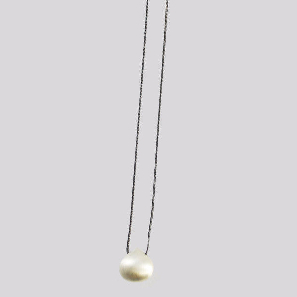 Gabriella Kiss Silver Hazelnut Necklace