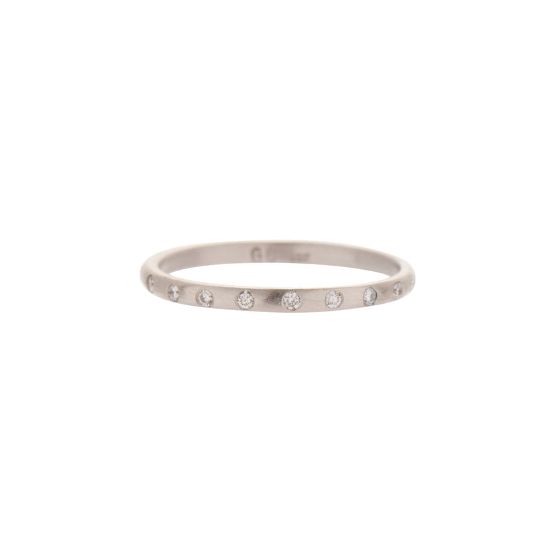 Gillian Conroy Celeste Diamond & 18k White Gold Band