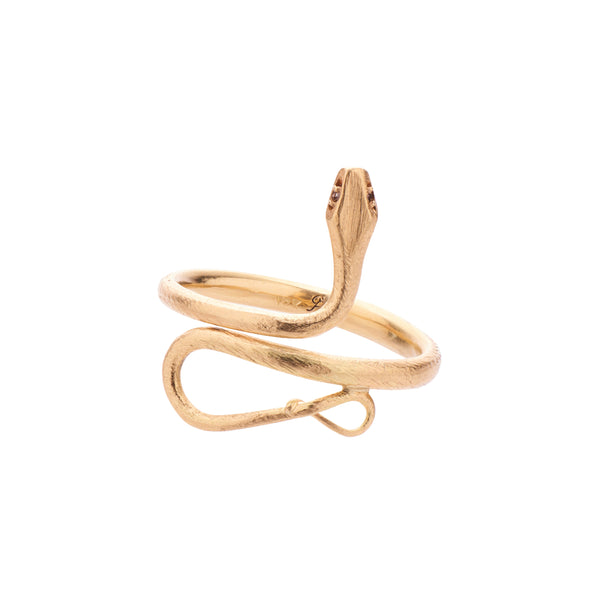 Gabriella Kiss 14k Small Snake Ring