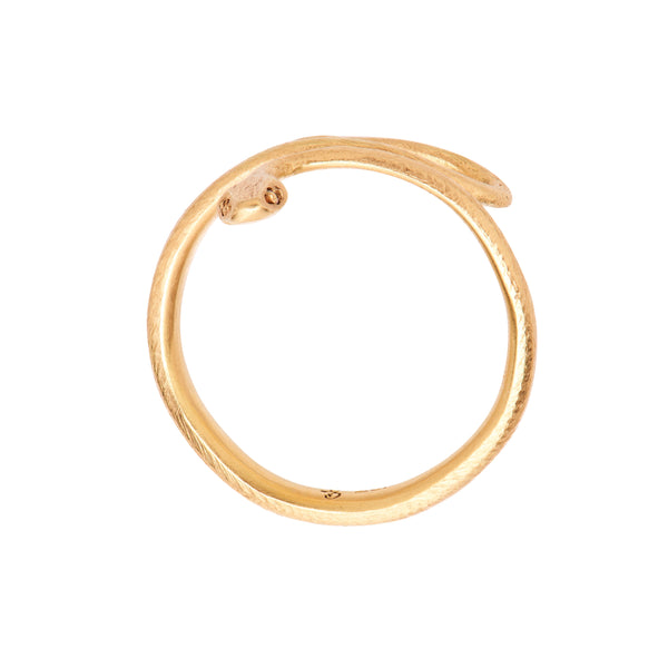 Gabriella Kiss 14k Small Snake Ring