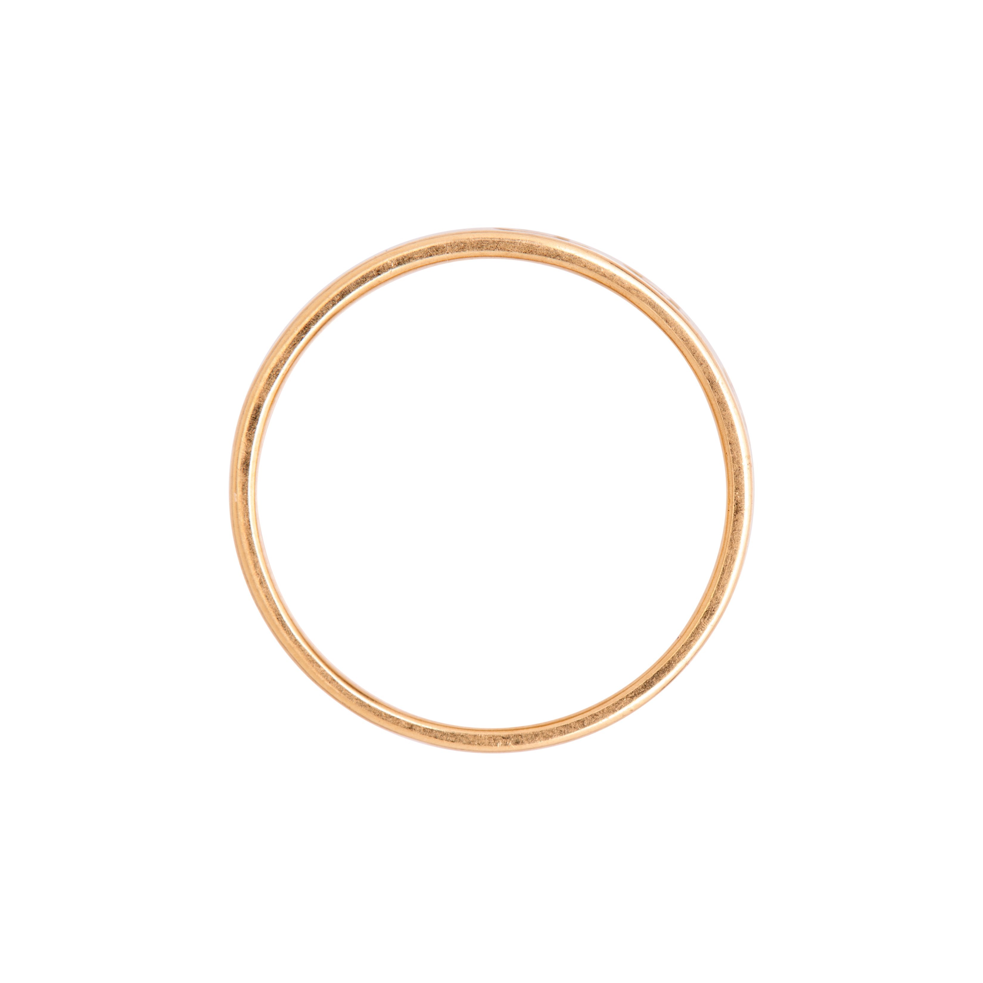 Gabriella Kiss Carpe Diem 18k Band Ring