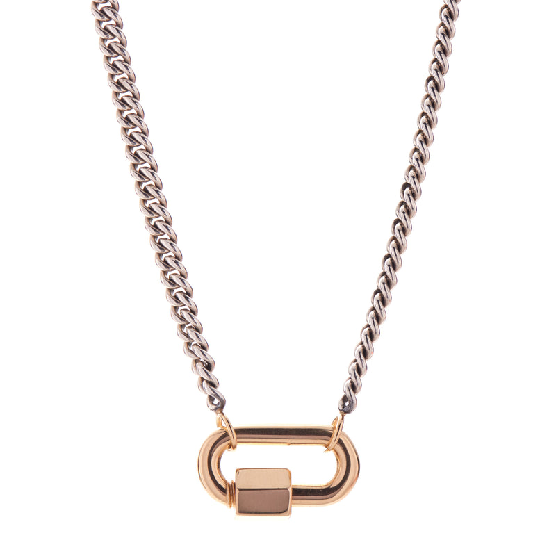 Marla Aaron 14k Yellow Gold Chubby Medium Lock