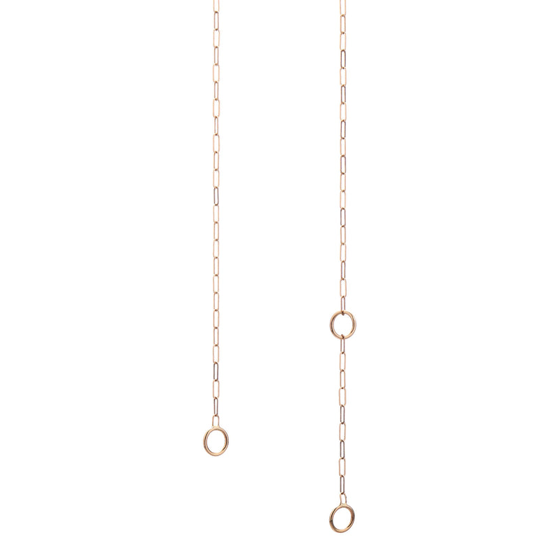 Marla Aaron 14k Yellow Gold Square Link Chain
