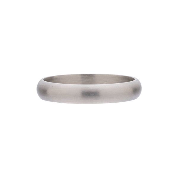 Metier Modern 14kt White Gold Classic Band - 4mm