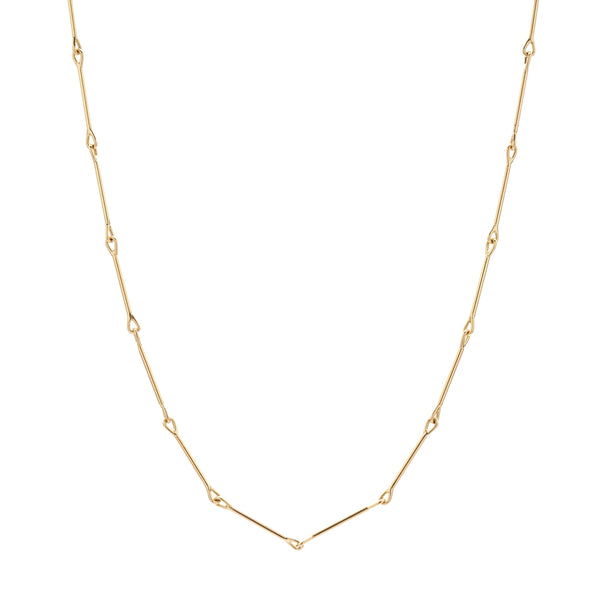 Tura Sugden 18k  Needle Eye Chain Necklace - Medium Weight