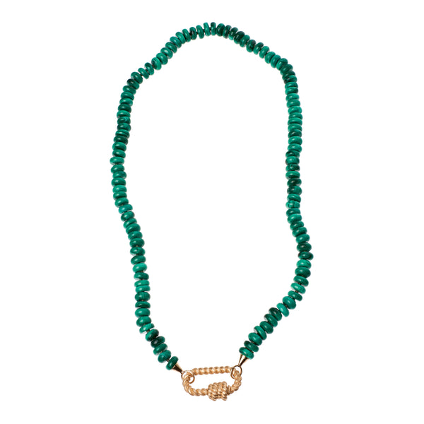 Marla Aaron 14k Malachite Strand