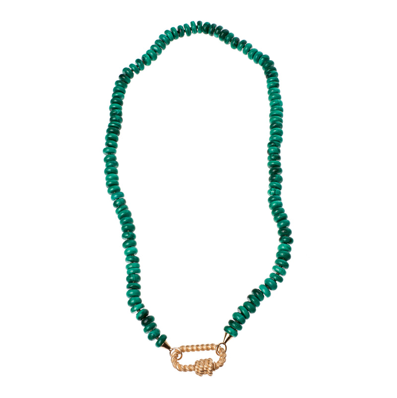 Marla Aaron 14k Malachite Strand