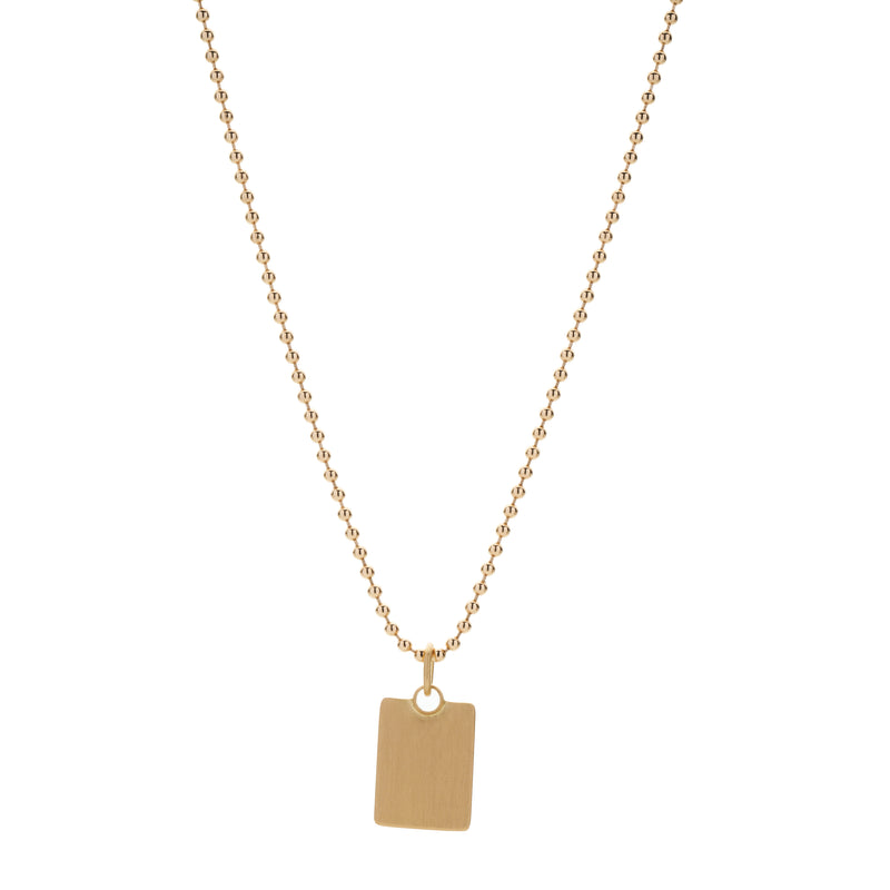Metier Modern 14k Gold 2mm Ball Chain