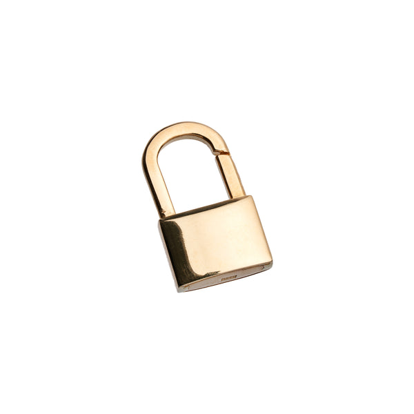 Stephanie Windsor 14k Solid Padlock Charm