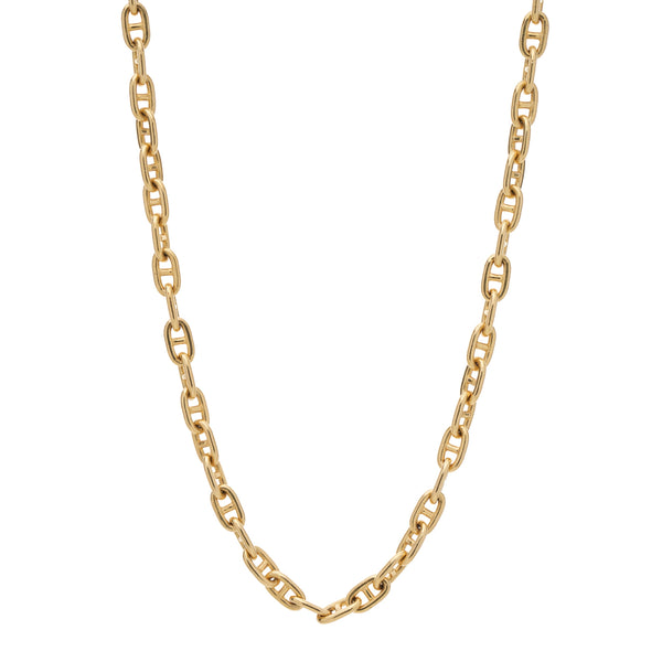 Stephanie Windsor 14k Large Solid Mariner Link Chain