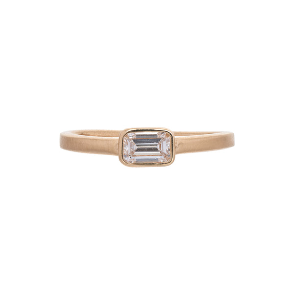 Metier Modern 14k Baguette Diamond Ring  - .36ct