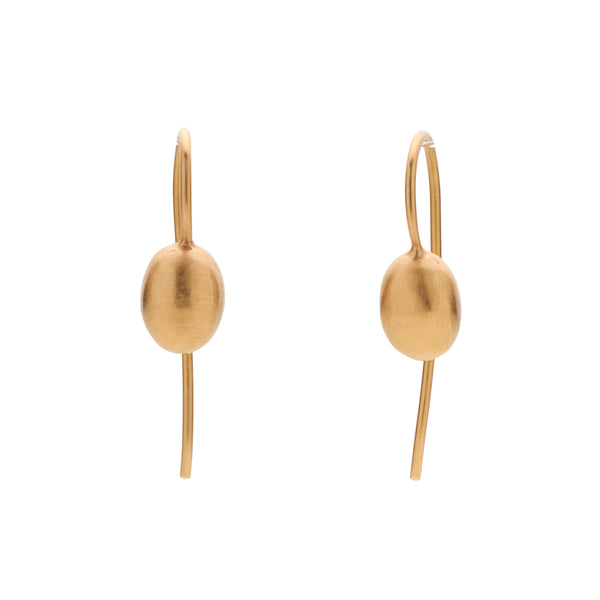 Christina Odegard 18k Petit Ovale Earrings