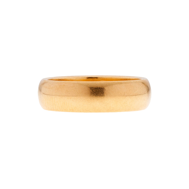 Antique 1920's 22k 5mm Wide Band