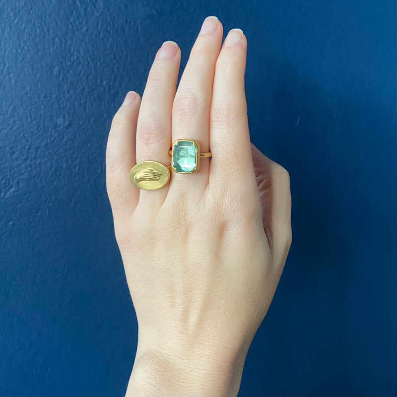 Gabriella kiss 2025 emerald ring