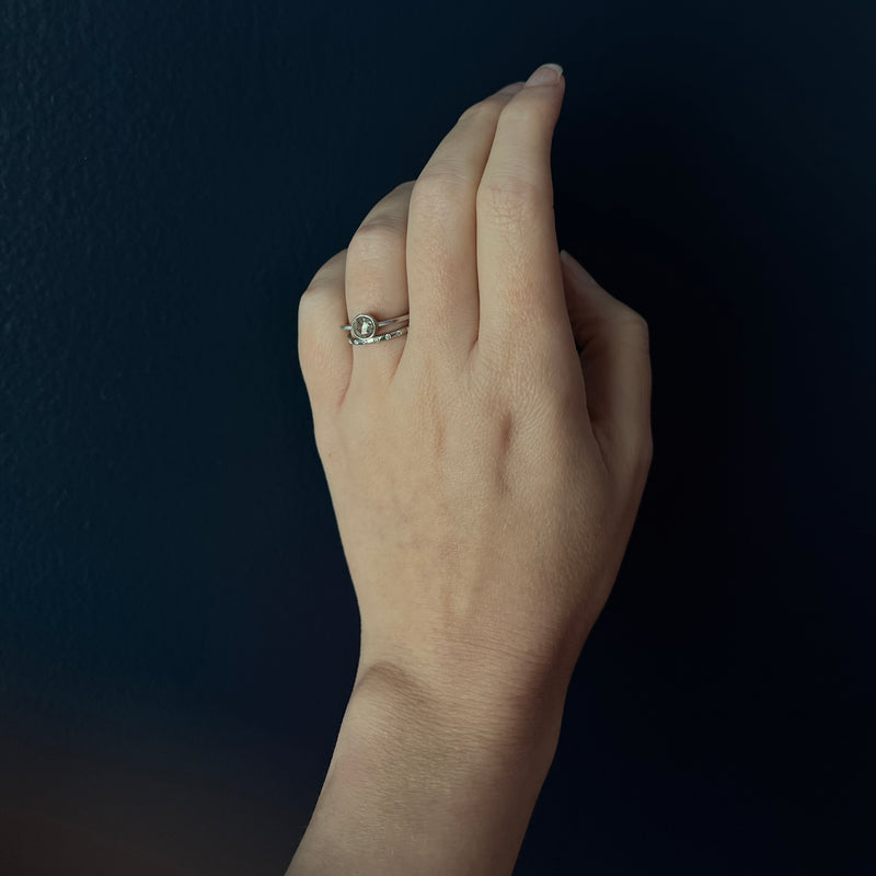Gillian Conroy Celeste Diamond & 18k White Gold Band