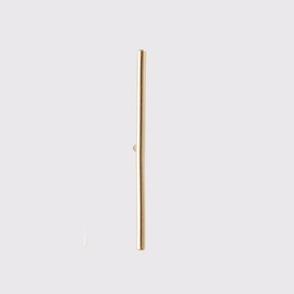 Kathleen Whitaker 14k Long Stick Stud Earring Yellow Gold